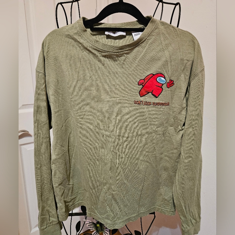 BOYS graphic long aleeve top‎